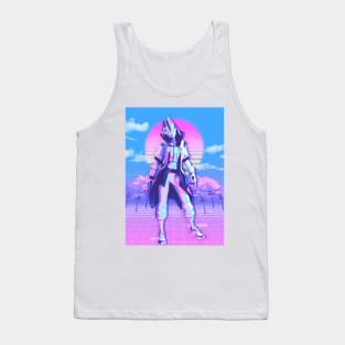 vaporwave of the game Tank Top